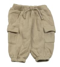 Béžové cargo cuff tepláky H&M