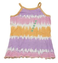 Nové - Barevný batikovaný žebrovaný top Matalan