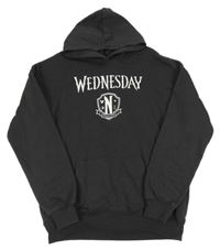 Tmavošedá mikina Wednesday s kapucí H&M