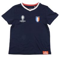 Tmavomodrý fotbalový dres France