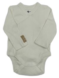 Nové - Smetanové žebrované zavinovací body So Cute