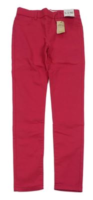 Malinové riflové džegíny Denim Co.