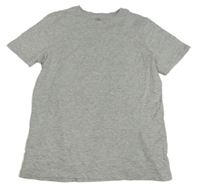 Šedé melírované tričko H&M