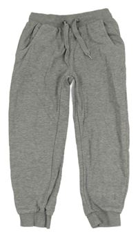 Šedé melírované tepláky zn. Topolino