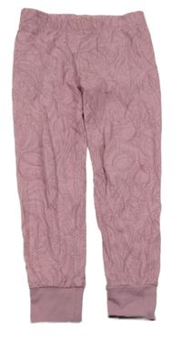 Starofialové pyžamové kalhoty s hvězdičkami St. Bernard