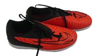 Červeno-černé sálovky Nike vel. 36,5
