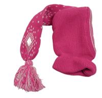 Neonově růžová kukla s třásní