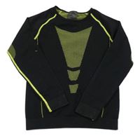 Černé spodní funkční triko