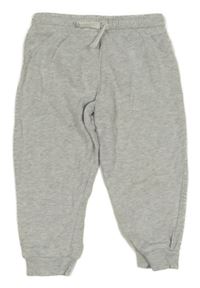 Světlešedé melírované tepláky F&F