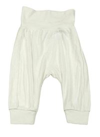 Smetanové lehké tepláky H&M