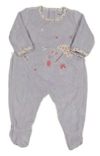 Lila sametový overal s králíkem Sergent Major