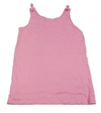 Růžový top s mašlemi Kids