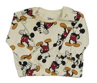 Smetanová mikina s Mickeym Primark