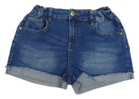Modré riflové kraťasy Denim Co.