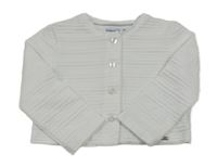 Bílé propínací vzorované triko Mayoral