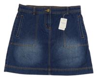 Nové - riflová sukně s kapsami Nutmeg