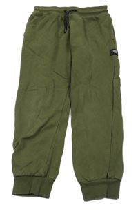 Tmavozelené tepláky F&F