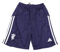 Lilkové sportovní kraťasy s pruhy a logem Adidas