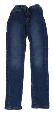 Tmavomodré skinny rifle C&A