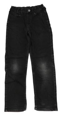 Černé slim fit rifle H&M