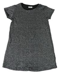 Černo-stříbrné šaty zn. Pep&Co