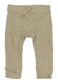 Béžové melírované žebrované tepláky George