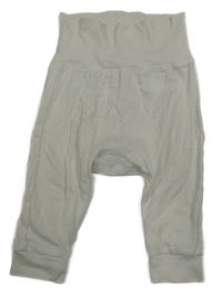 Bílé baggy lehké tepláky H&M