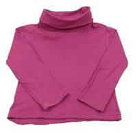 Fuchsiový rolák C&A