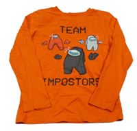 Oranžové triko - Among US 