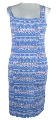 Dámské světlemodro-růžové vzorované šaty Hollister 