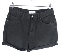 Dámské černé riflové kraťasy 365Denim