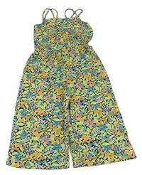 Barevné květinové kahotový overal Primark
