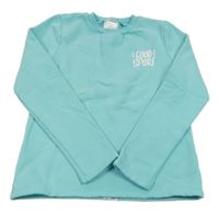 Světlemodrá mikina s nápisem Decathlon