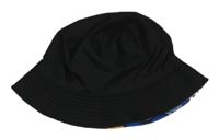 Černý oboustranný klobouk