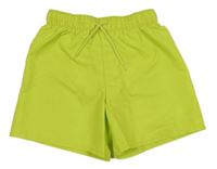 Neonově zelené plážové kraťasy H&M