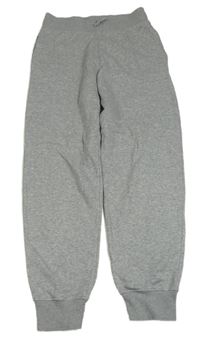 Šedé cuff tepláky H&M