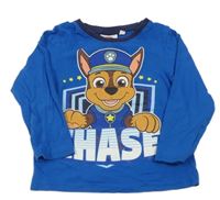 Safírové triko s Paw Patrol Nickelodeon