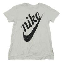 Bílé tričko s logem Nike