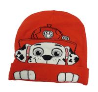 Červená čepice s PAW PATROL - Marshall C&A