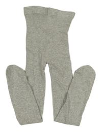 Šedé melírované punčocháče H&M