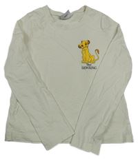 Smetanové triko se Simbou PRIMARK