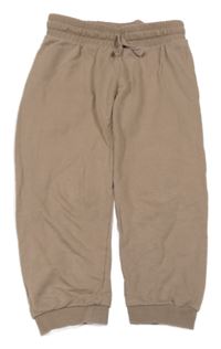 Hnědošedé tepláky H&M