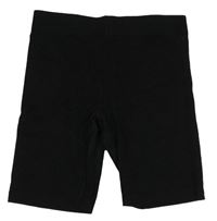 Černé elastické kraťasy Primark