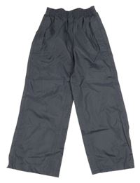 Tmavomodré šusťákové nepromokavé kalhoty Alive