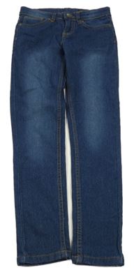 Tmavomodré skinny rifle Y.F.K.