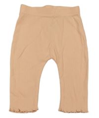 Meruňkové žebrované legíny George