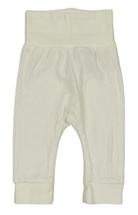 Bílé lehké tepláky H&M