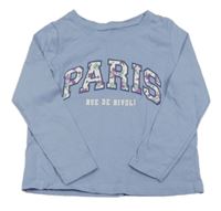 Světlemodré triko s nápisem Primark