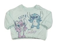 Světlemodrá mikina se Stitchem Primark