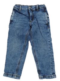 Modré melírované skinny rifle Tom Tailor